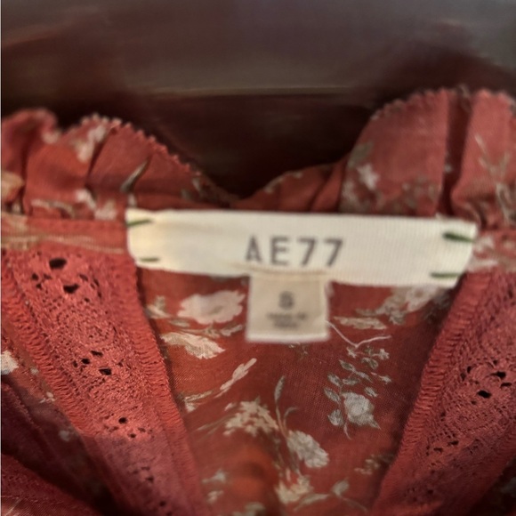 American Eagle AE77 Tiered Ruffle Dress NWOT - Picture 5 of 5